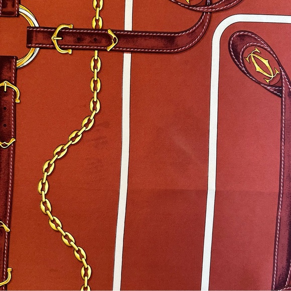 Authentic Cartier Scarf - Picture 11 of 13